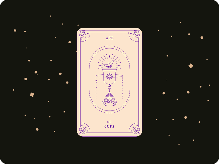 Upright Ace of Cups by Ceerly