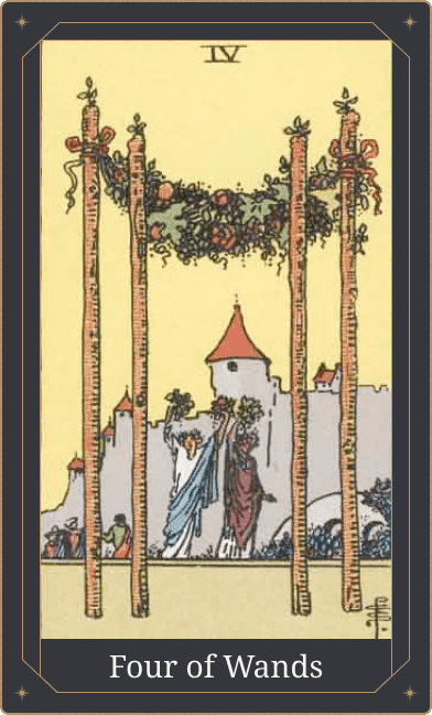 Quatro de Paus Significado