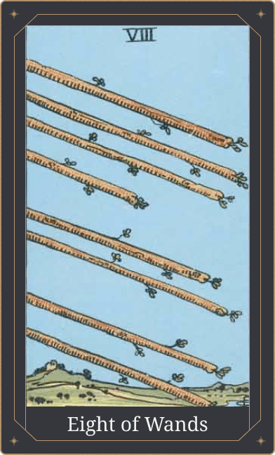 Oito de Paus Significado