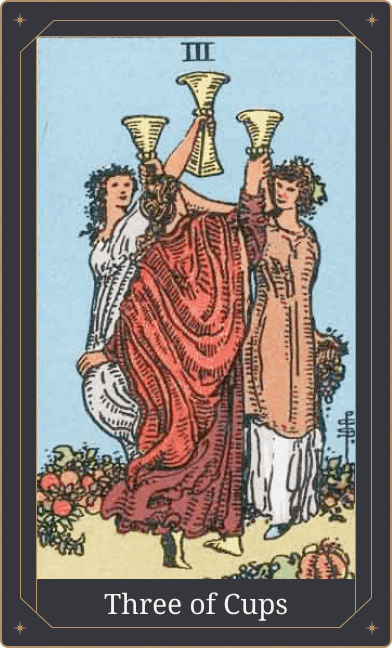 Três de Copas Significado