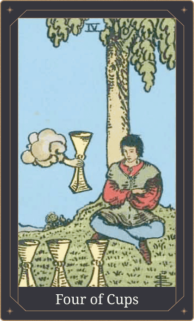 Quatro de Copas Significado