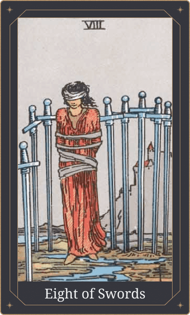 Ocho de Espadas Significado