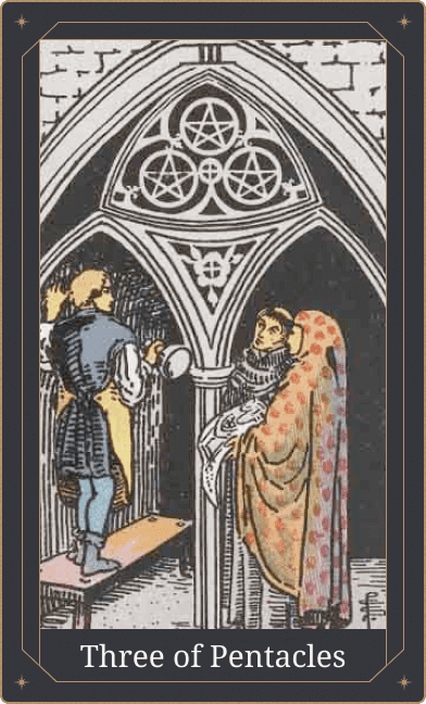 Tres de Oros Significado