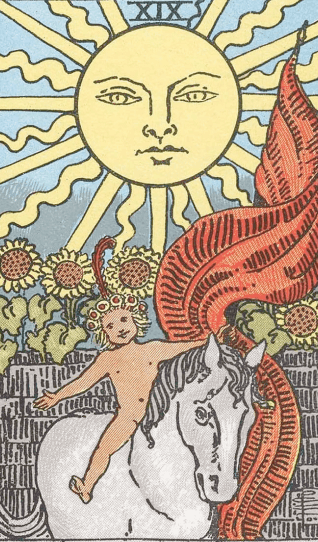 O Sol Significado de Carta de Tarô