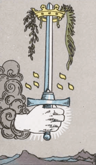 Ás de Espadas Significado de Carta de Tarô