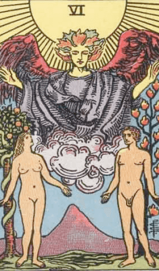 Os Amantes Significado de Carta de Tarô