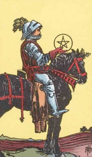 Cavaleiro de Ouros Significado de Carta de Tarô