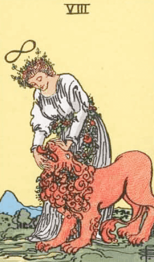 A Força Significado de Carta de Tarô