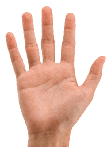 hand-cover
