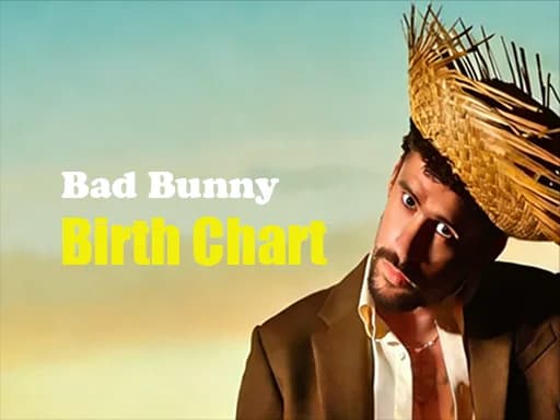 Carta astral de Bad Bunny